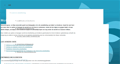 Desktop Screenshot of motorischeontwikkeling.nl